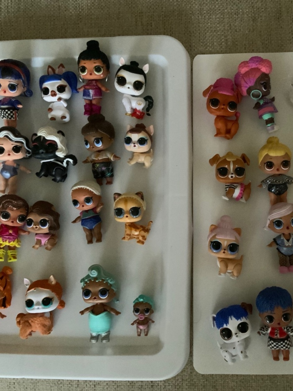 LOL Surprise Doll and Pet Huge Lot 16 Dolls 16 Pets 32 pieces